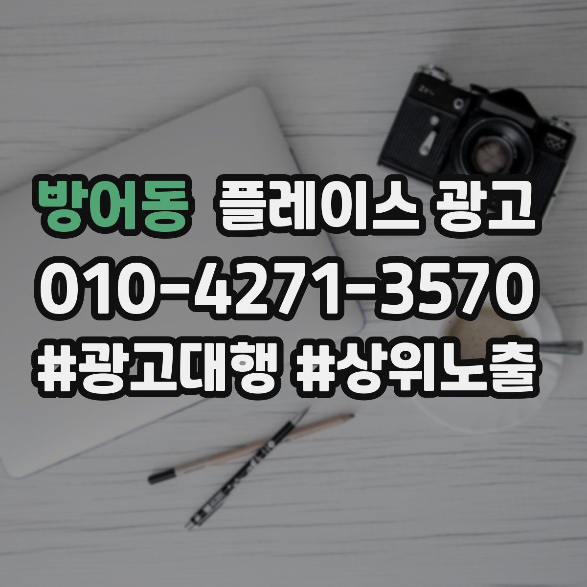 방어동 플레이스 광고