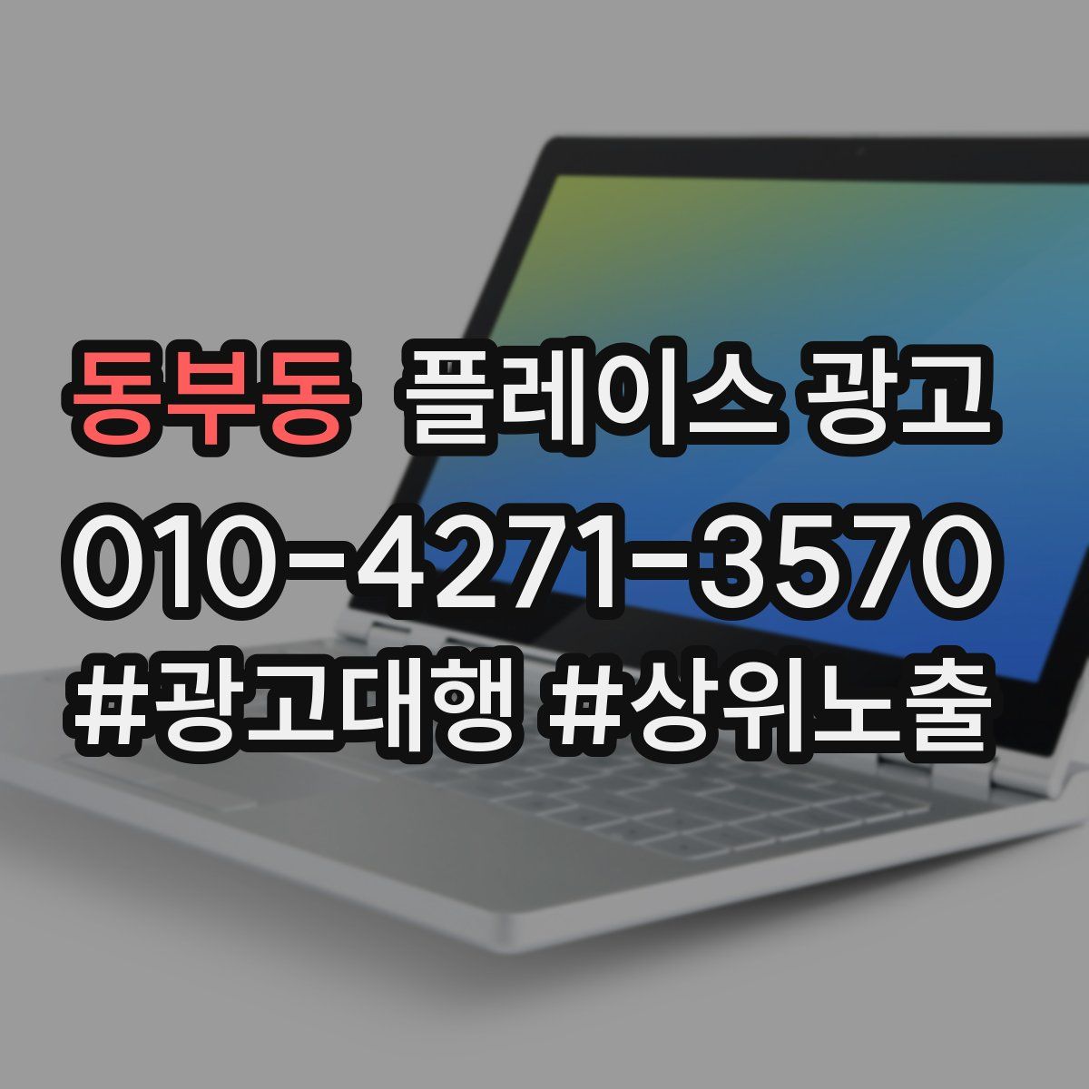 동부동 플레이스 광고