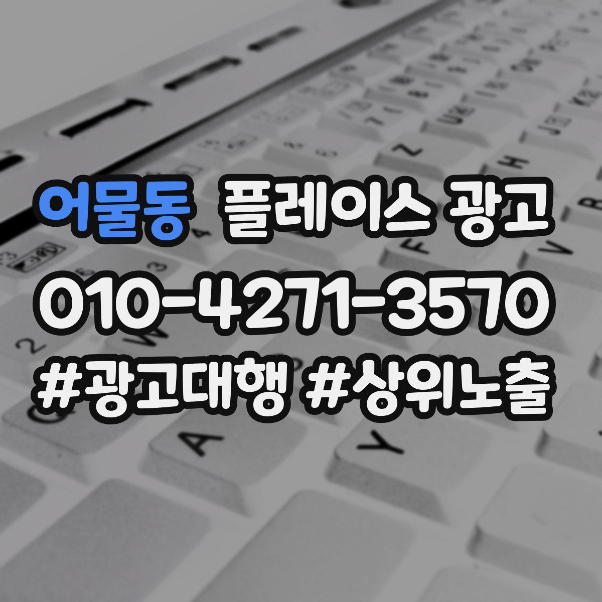 어물동 플레이스 광고