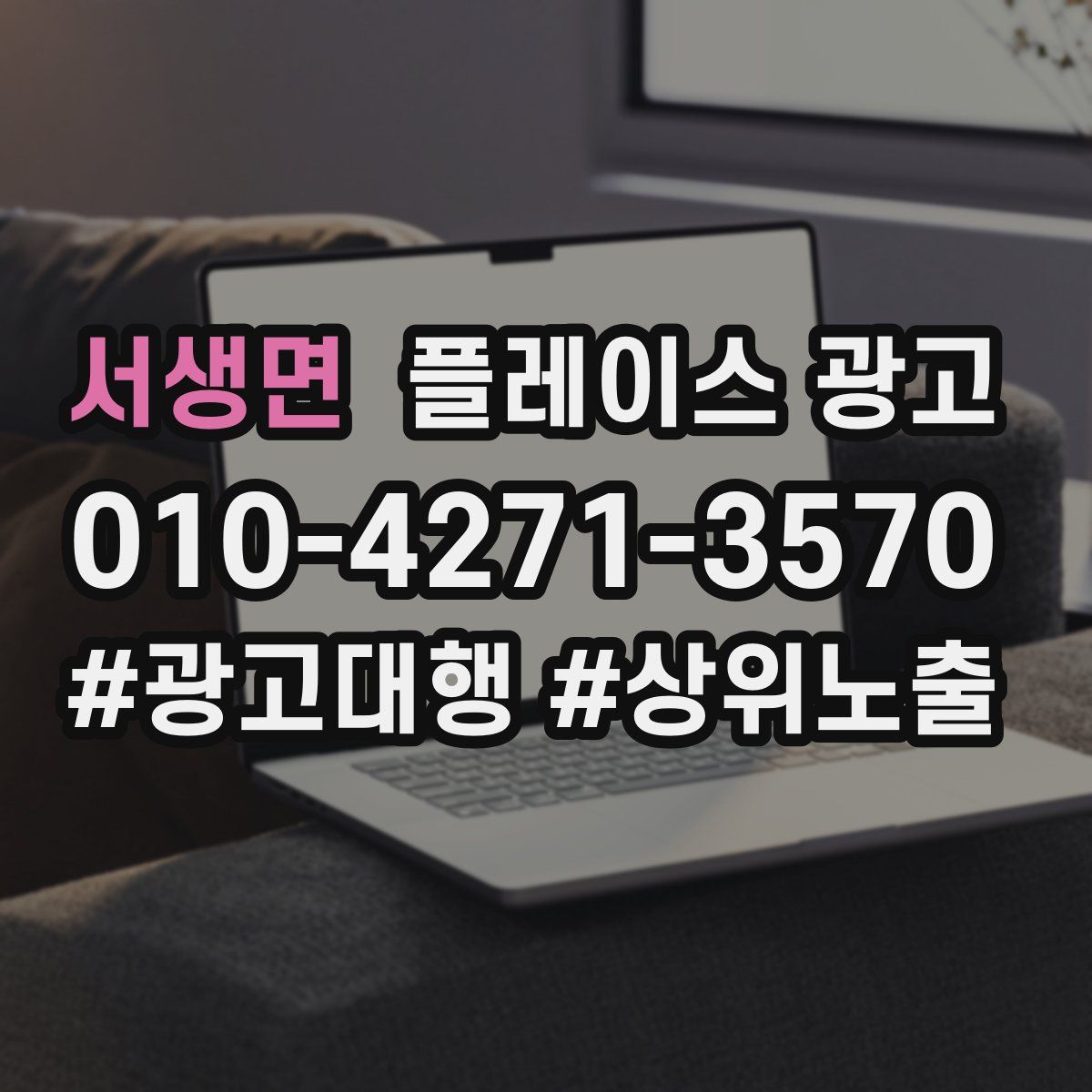 서생면 플레이스 광고