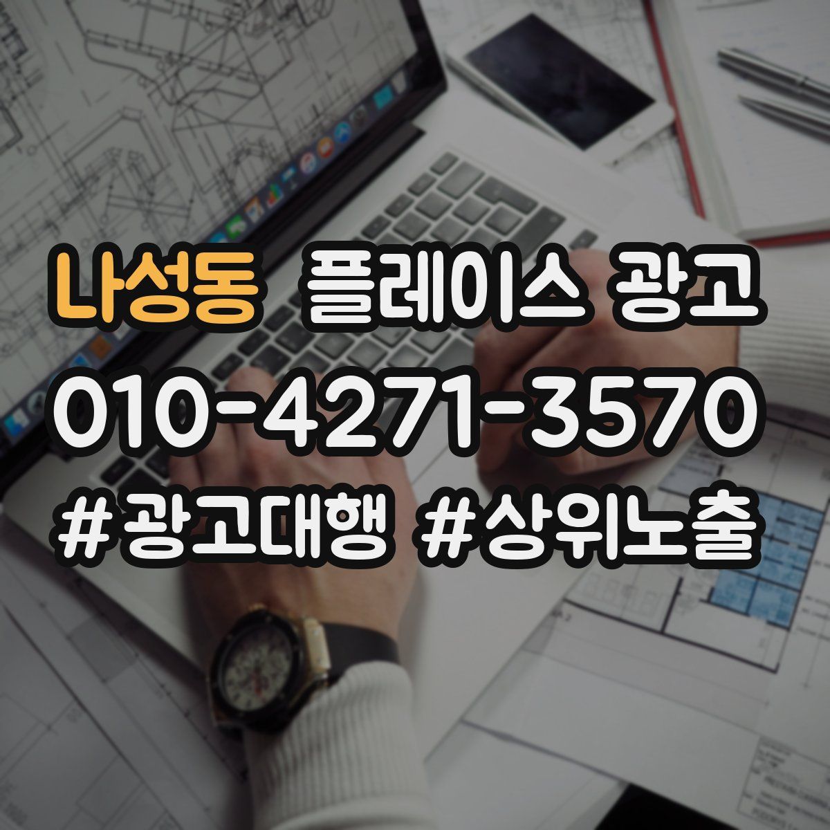 나성동 플레이스 광고