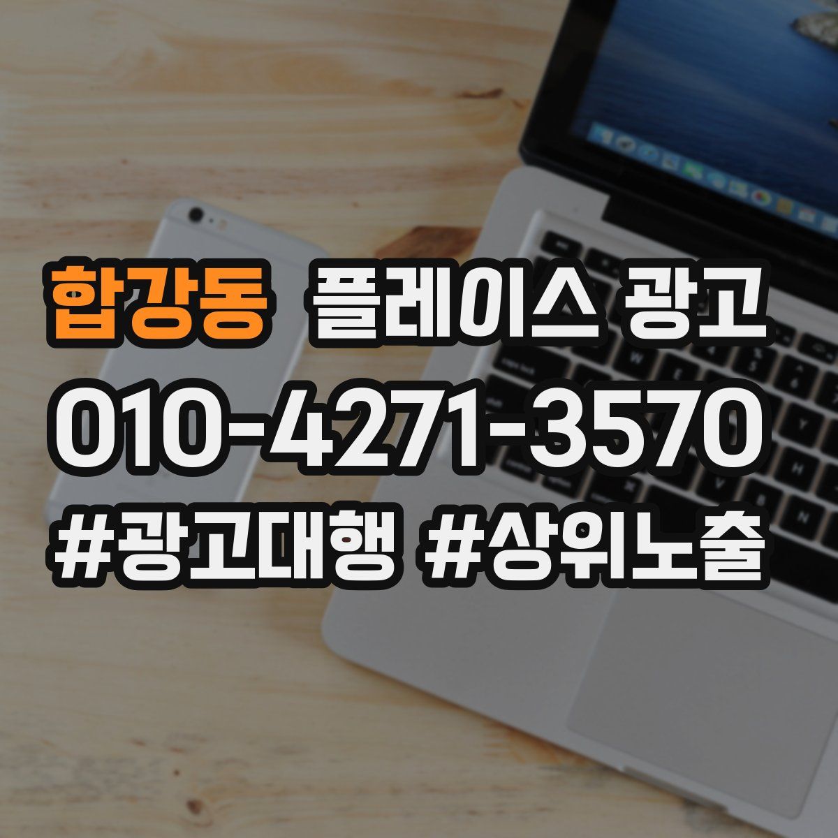 합강동 플레이스 광고