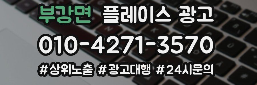 부강면 플레이스 광고