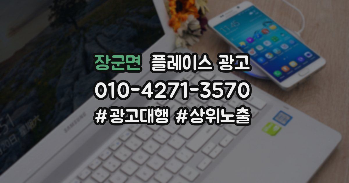 장군면 플레이스 광고