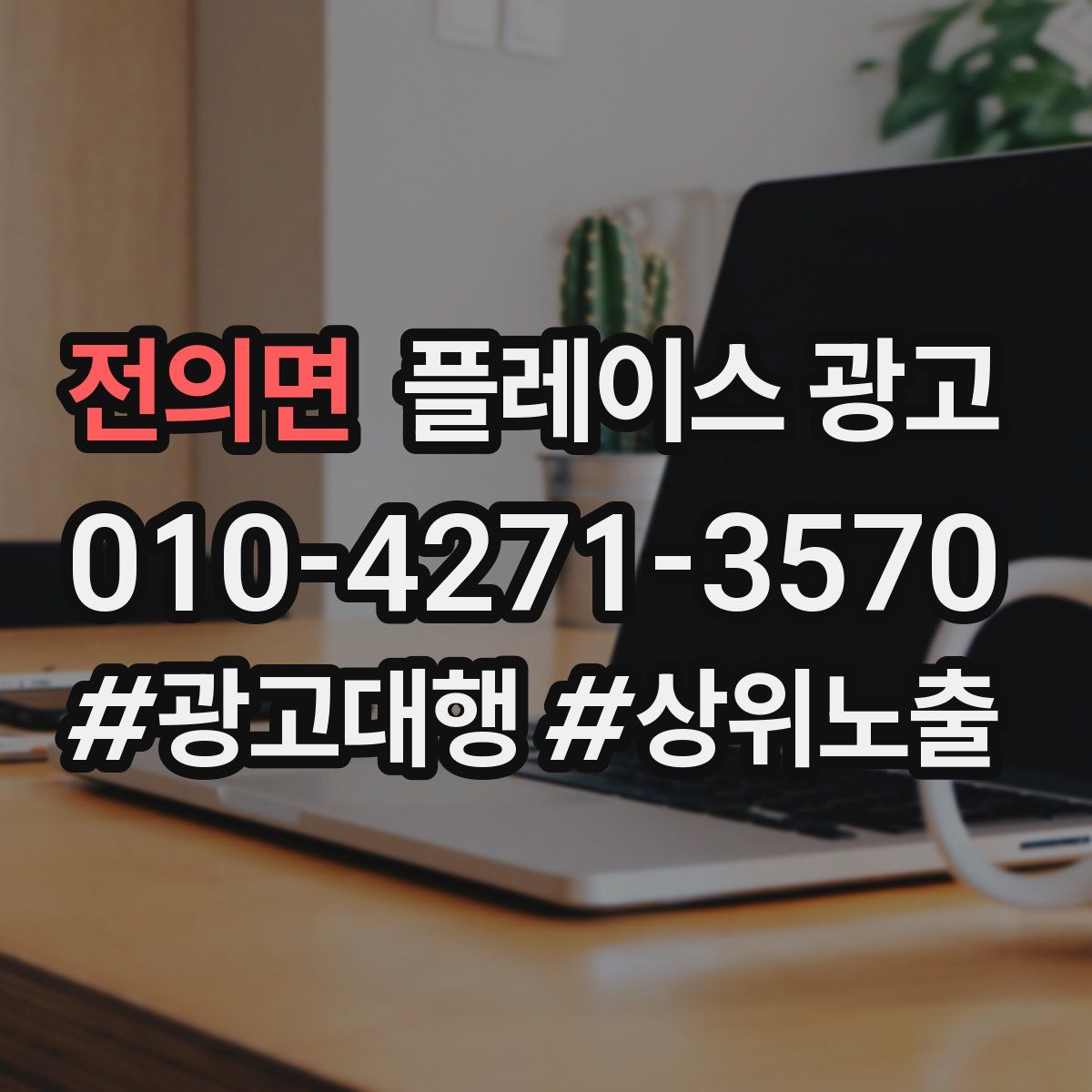 전의면 플레이스 광고