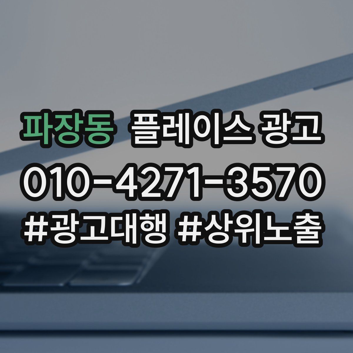 파장동 플레이스 광고