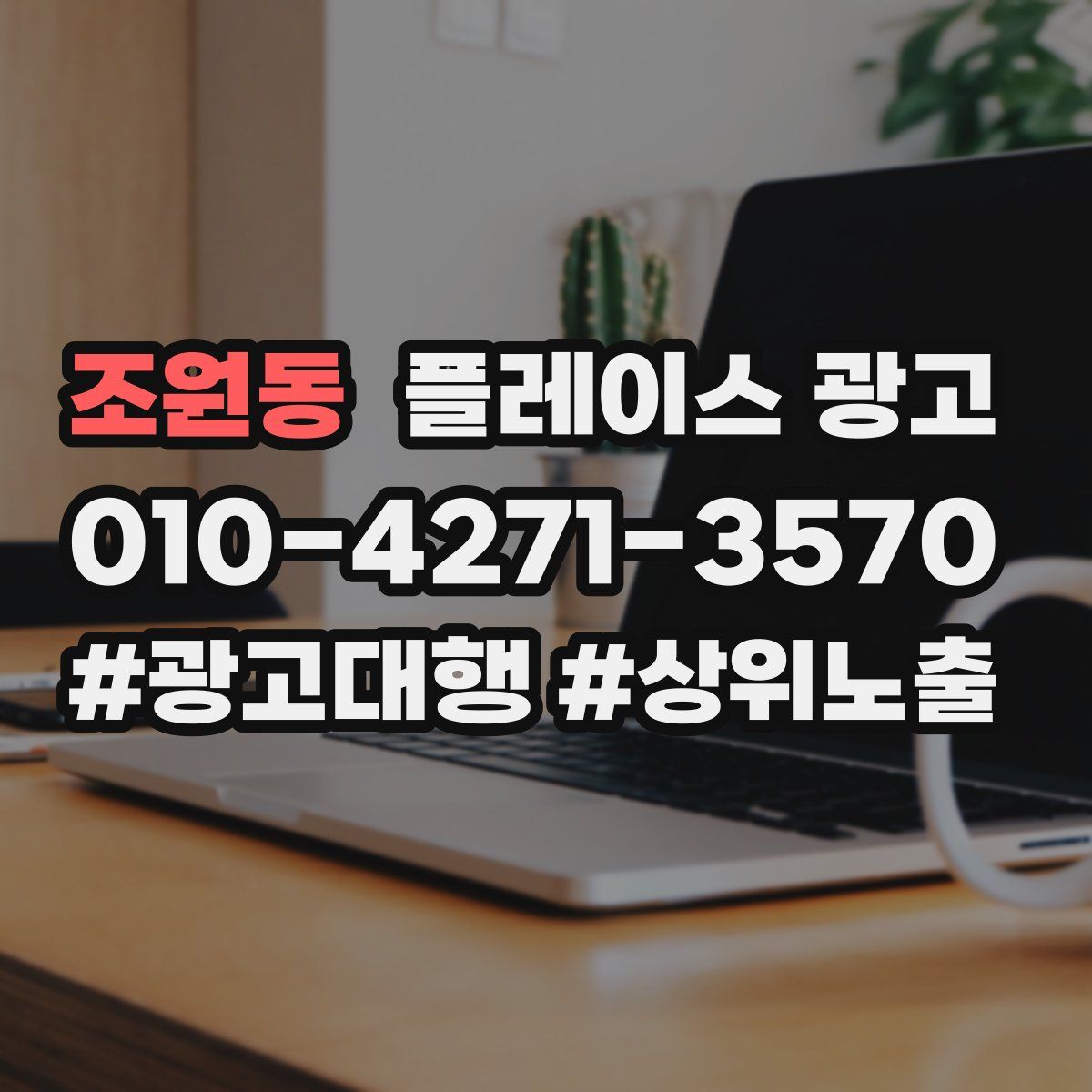 조원동 플레이스 광고