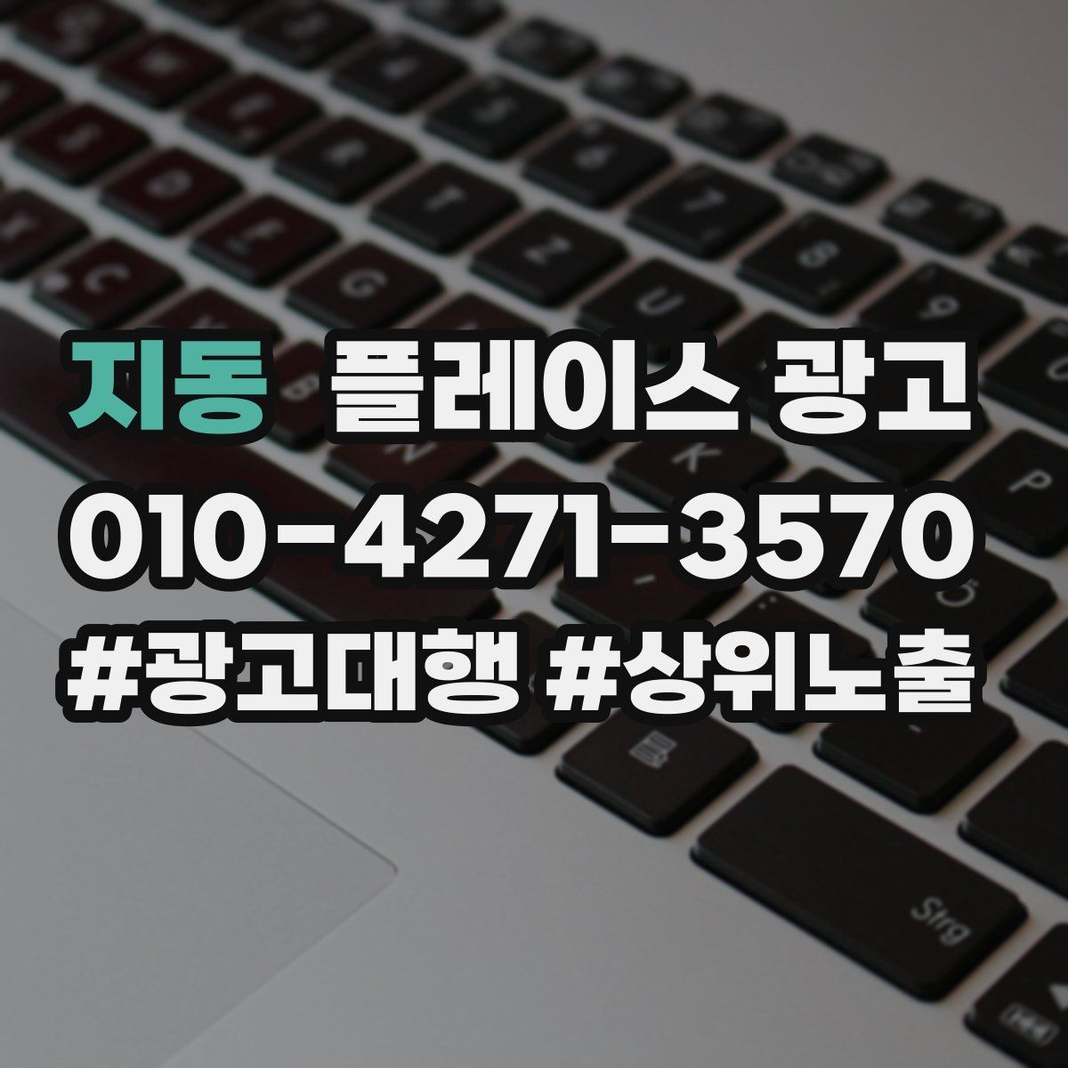 지동 플레이스 광고