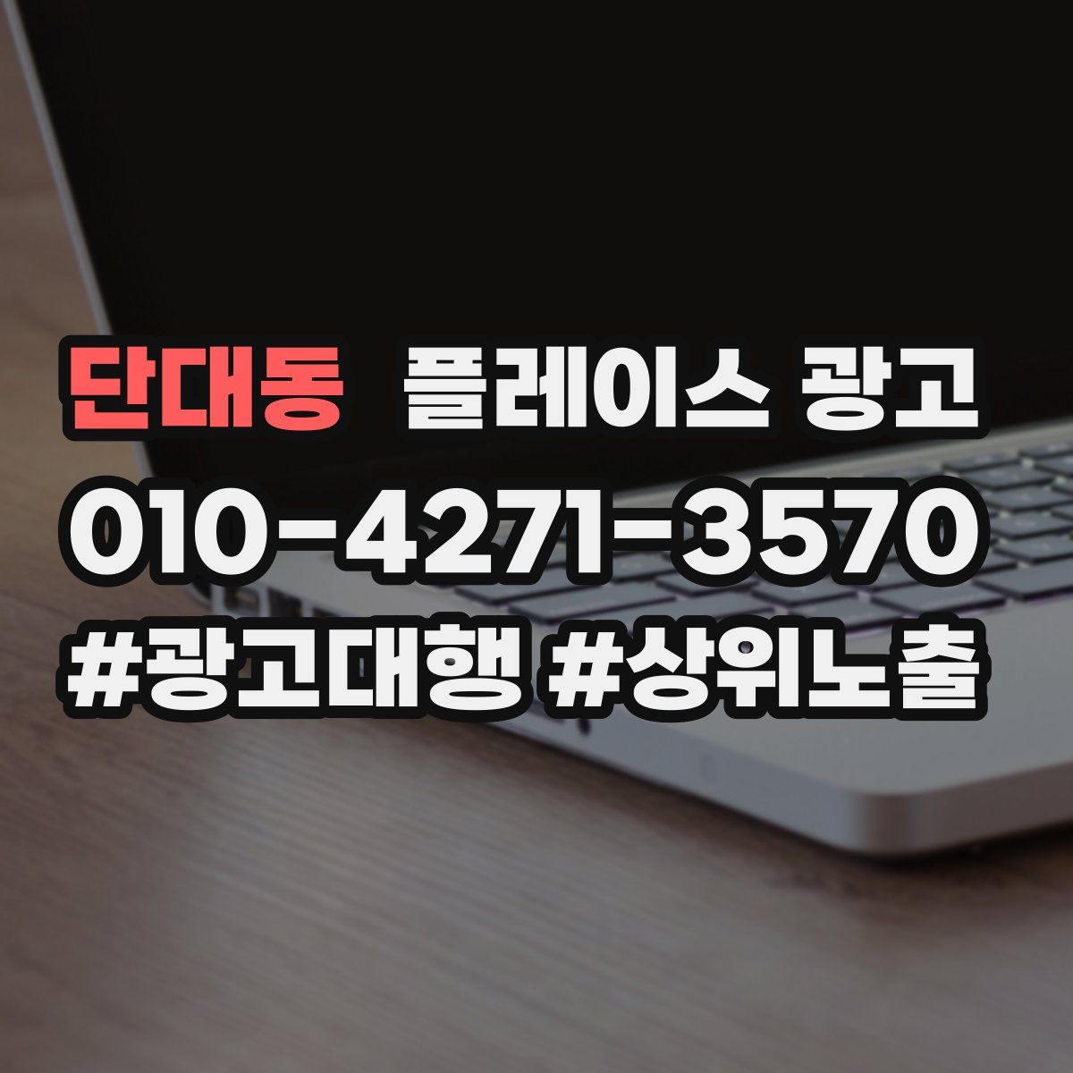 단대동 플레이스 광고