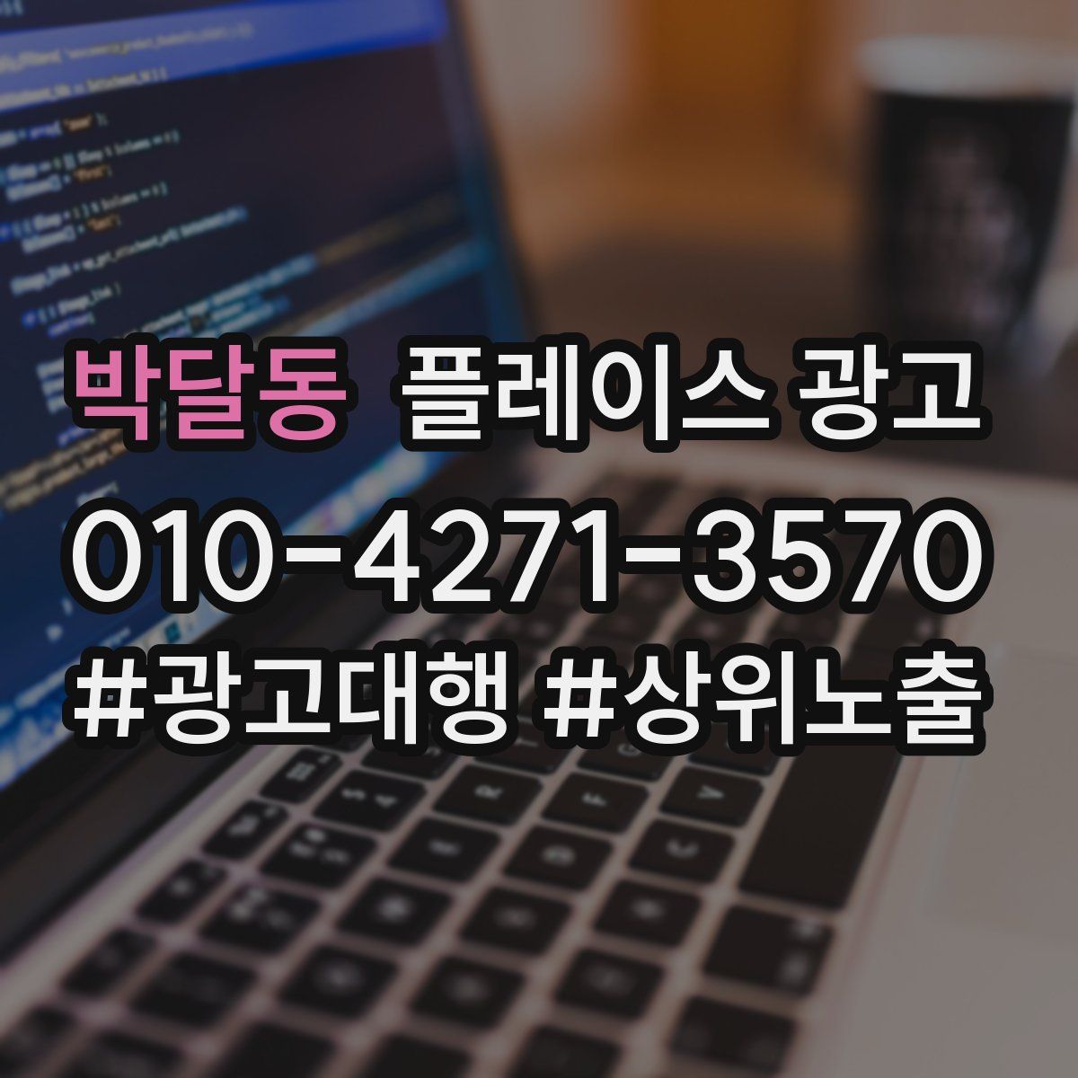 박달동 플레이스 광고