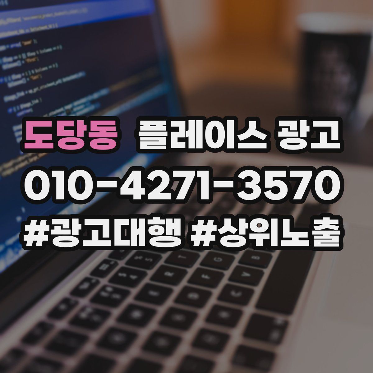도당동 플레이스 광고