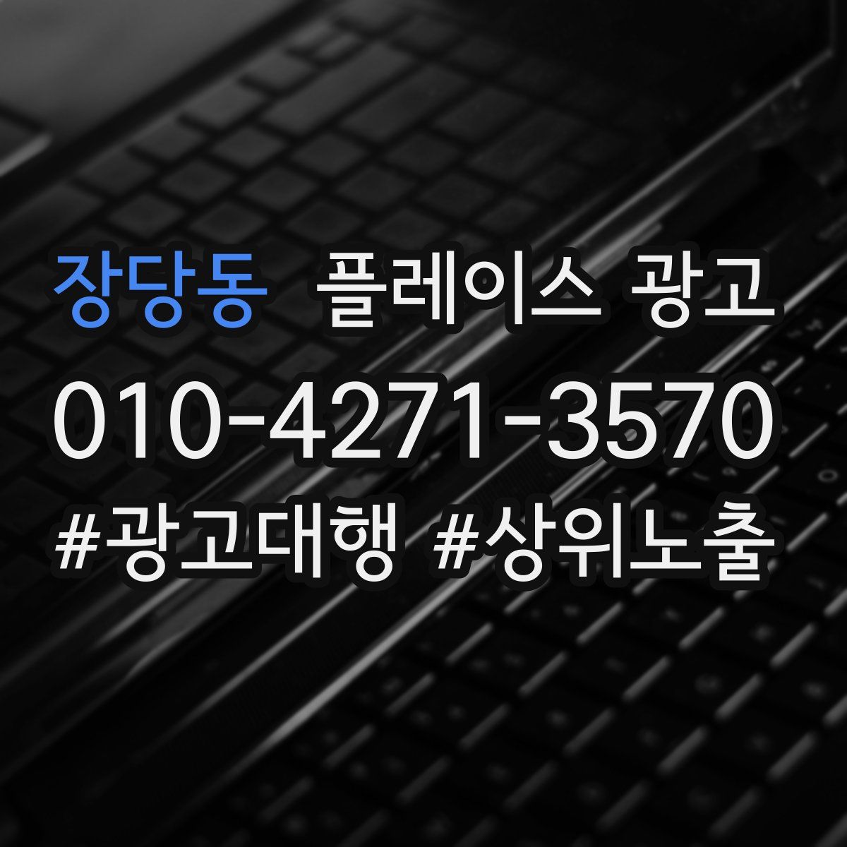 장당동 플레이스 광고