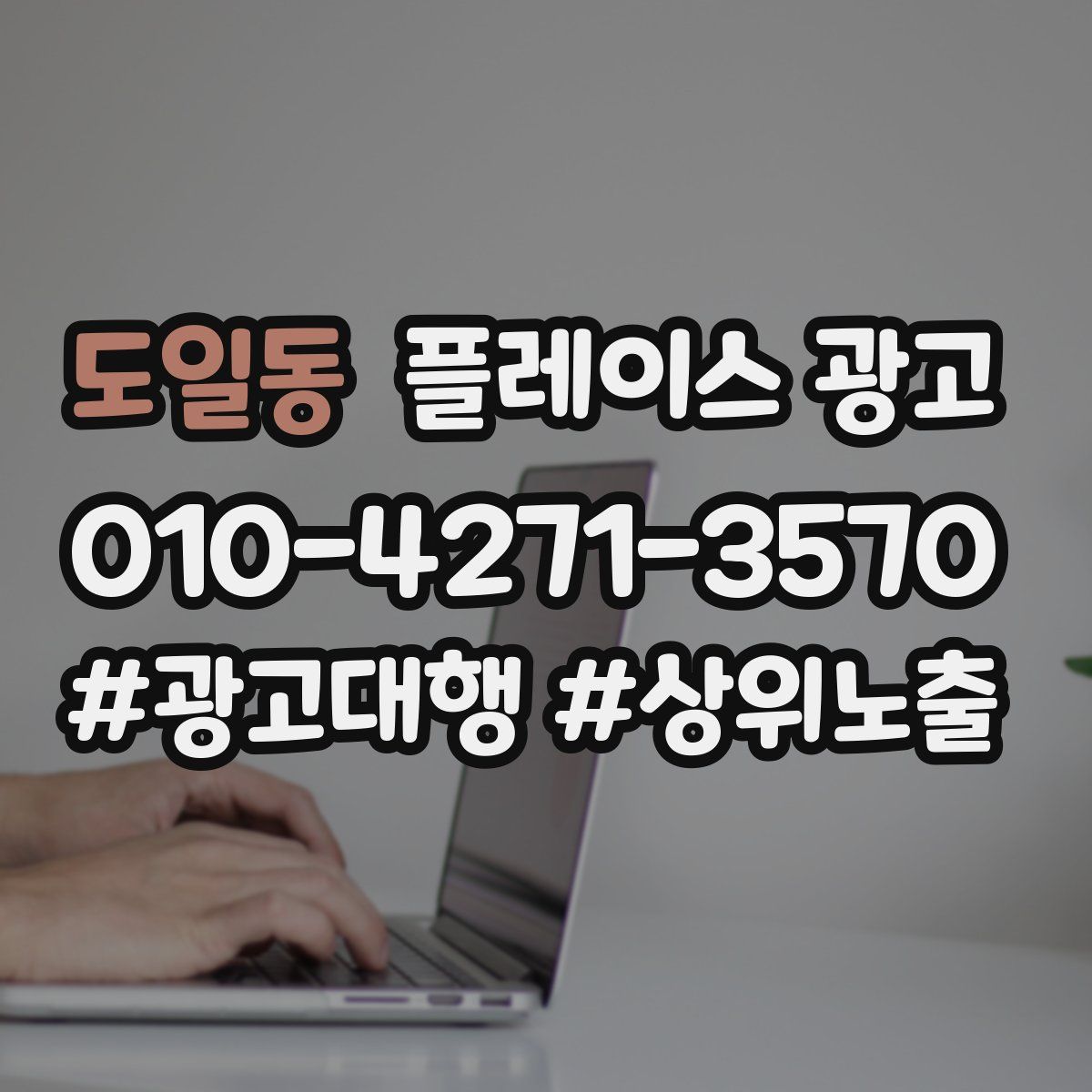 도일동 플레이스 광고