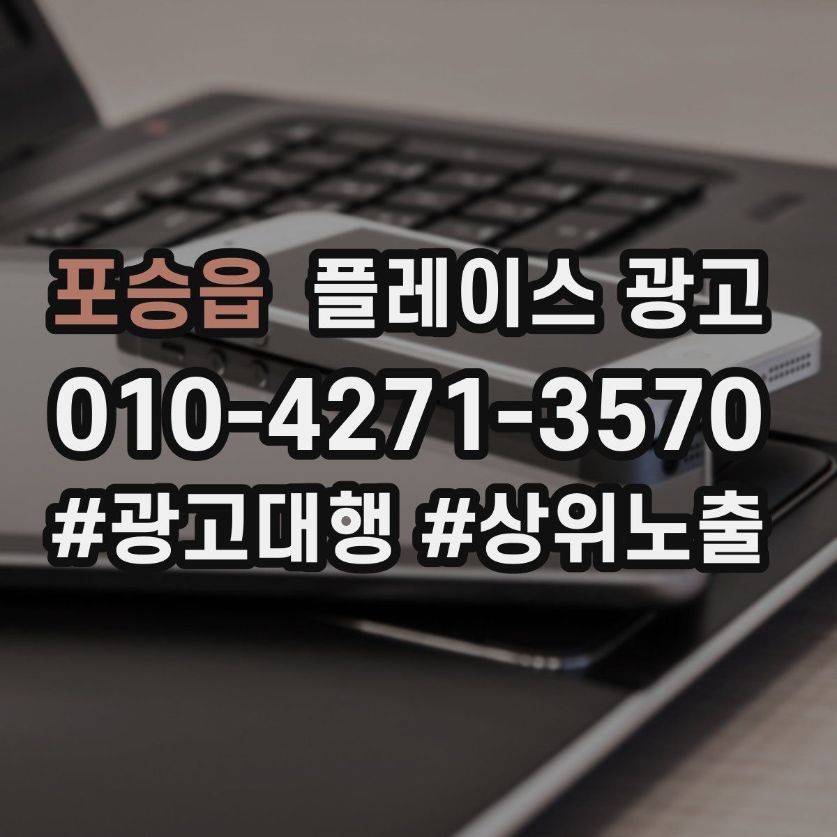 포승읍 플레이스 광고