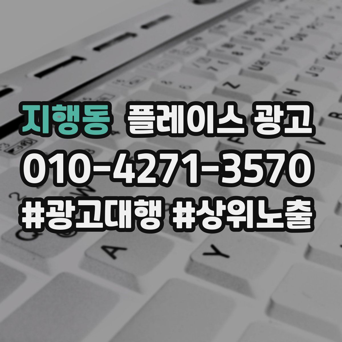 지행동 플레이스 광고