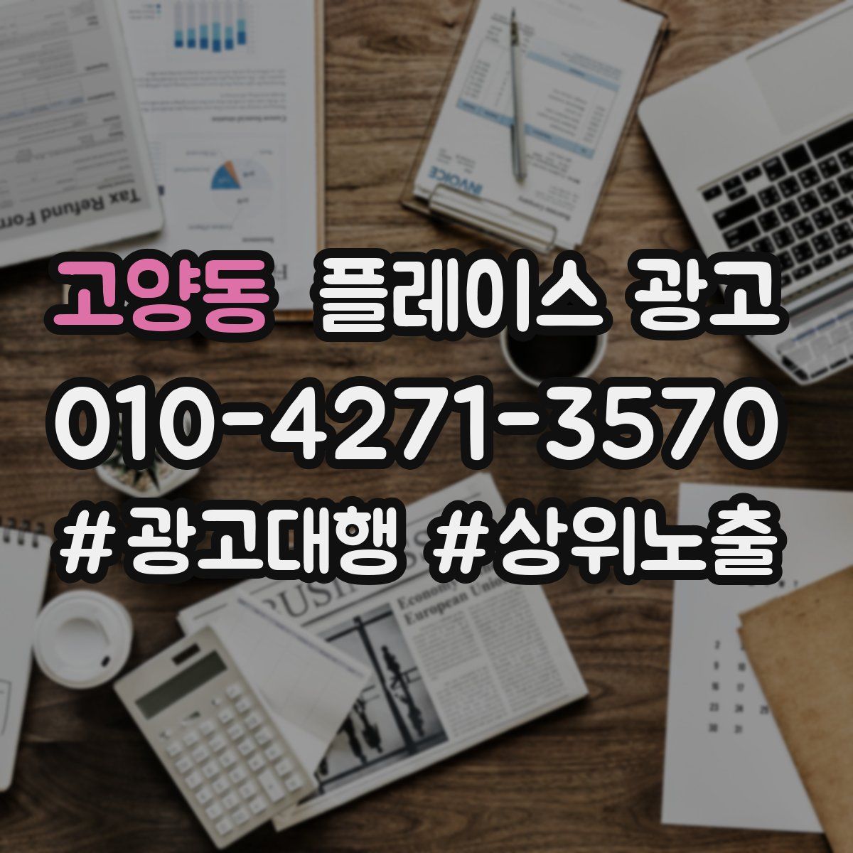 고양동 플레이스 광고