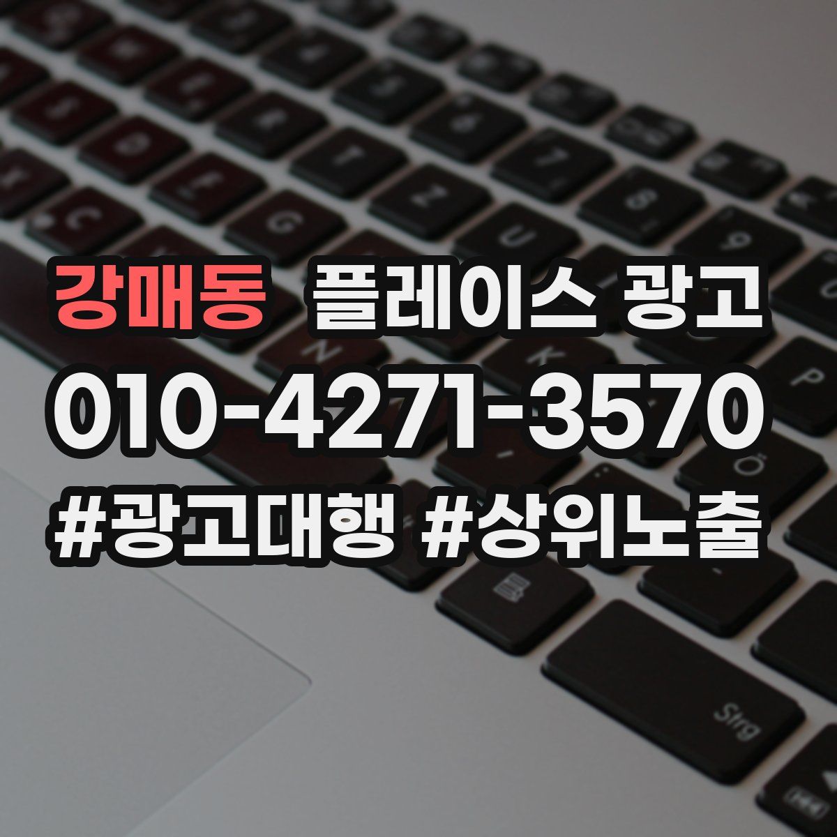 강매동 플레이스 광고