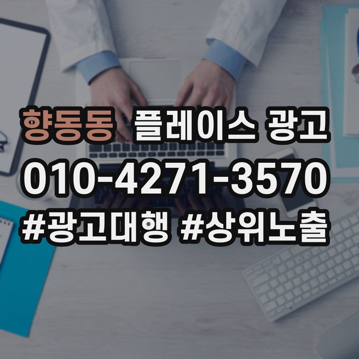 향동동 플레이스 광고