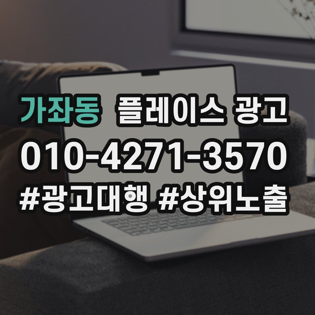 가좌동 플레이스 광고