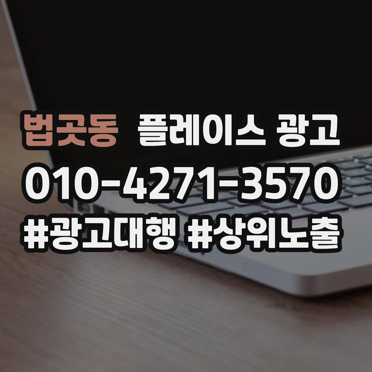 법곳동 플레이스 광고