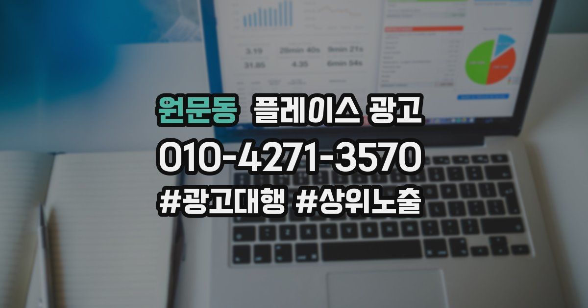 원문동 플레이스 광고