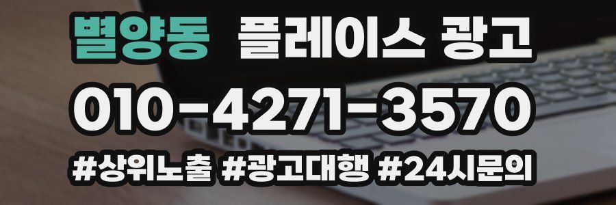 별양동 플레이스 광고