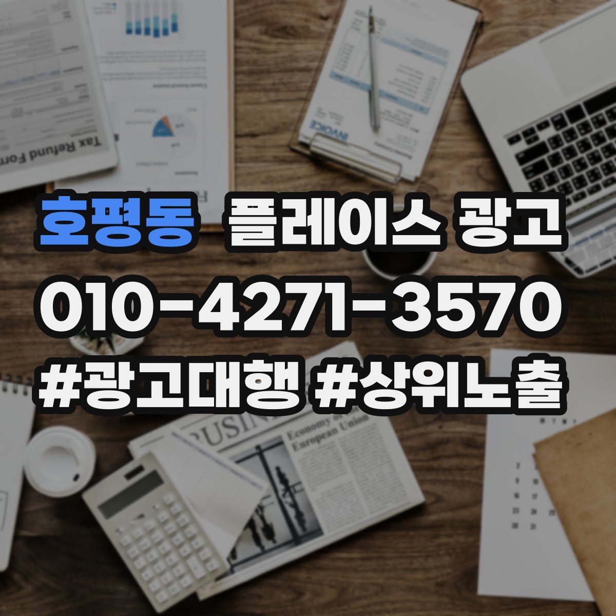 호평동 플레이스 광고