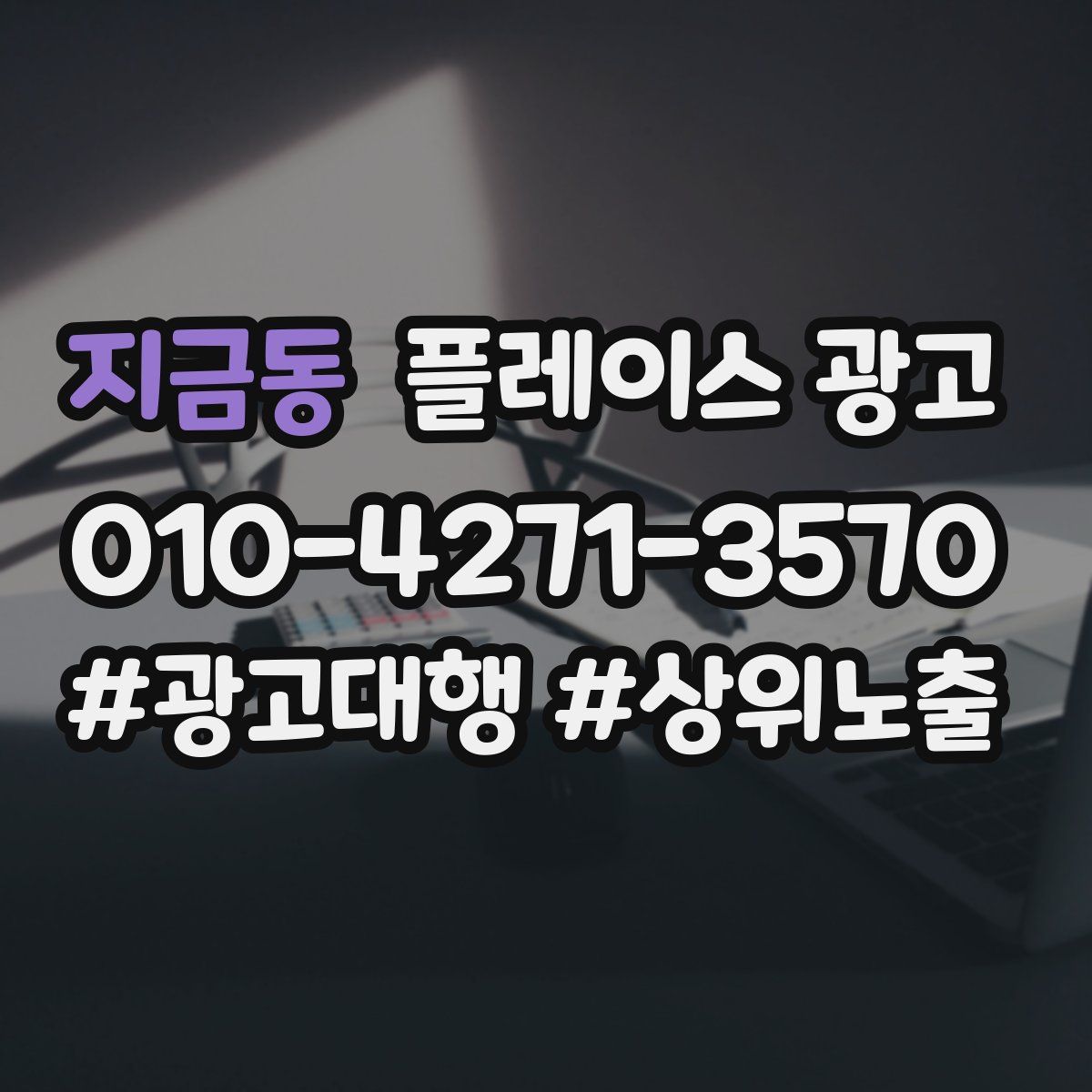 지금동 플레이스 광고