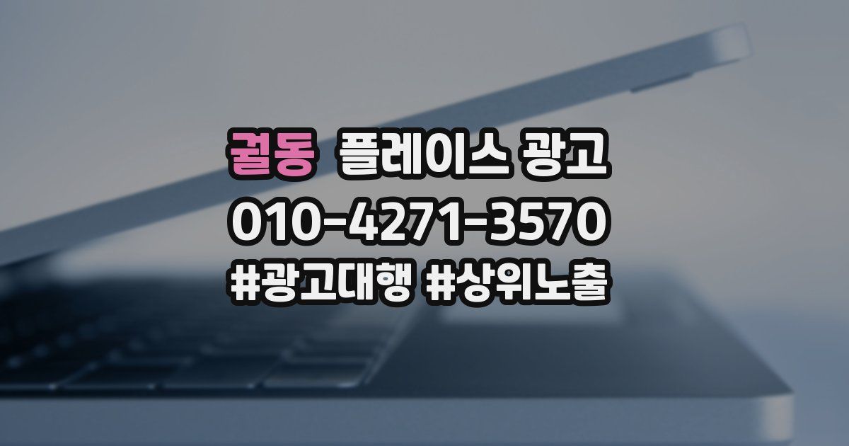 궐동 플레이스 광고