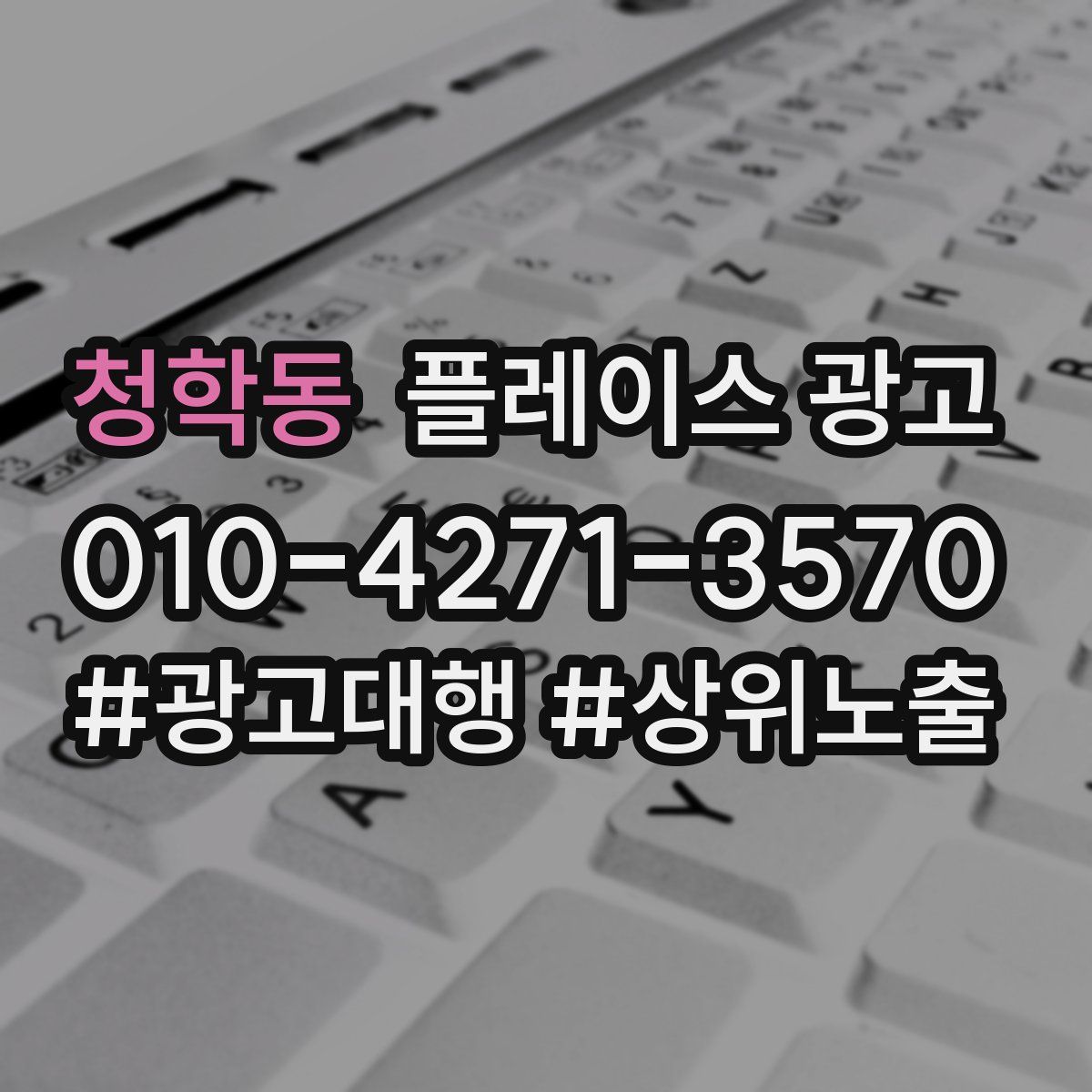 청학동 플레이스 광고