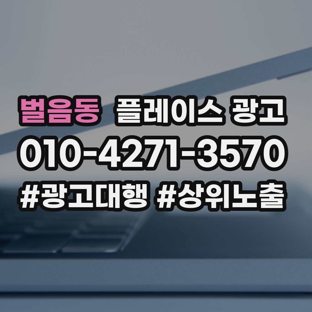 벌음동 플레이스 광고