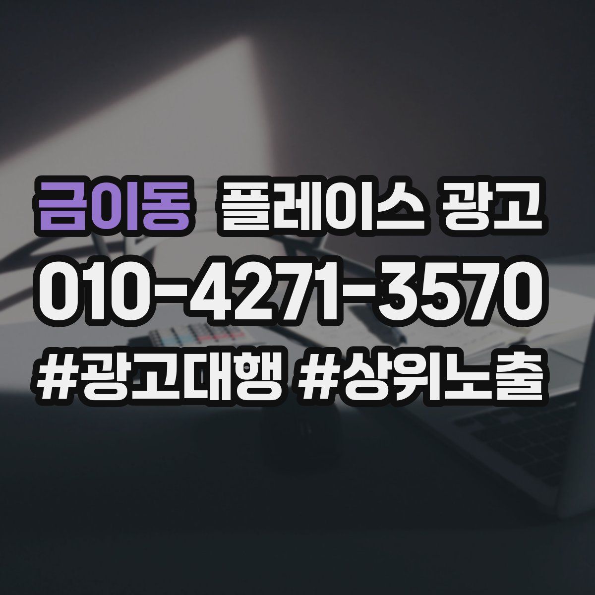 금이동 플레이스 광고