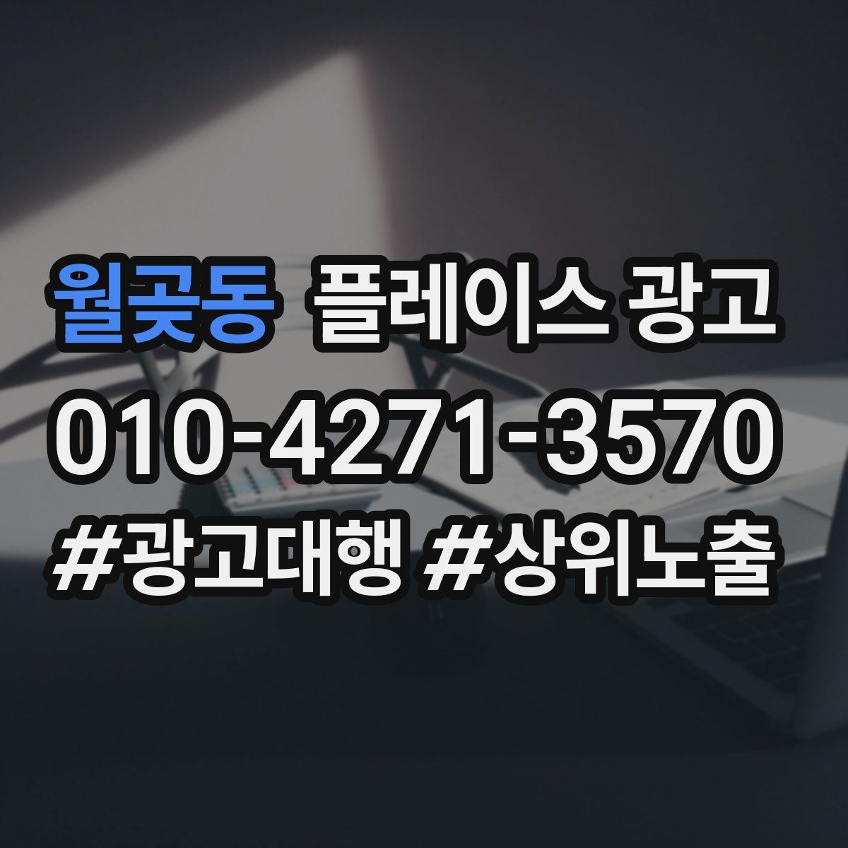월곶동 플레이스 광고