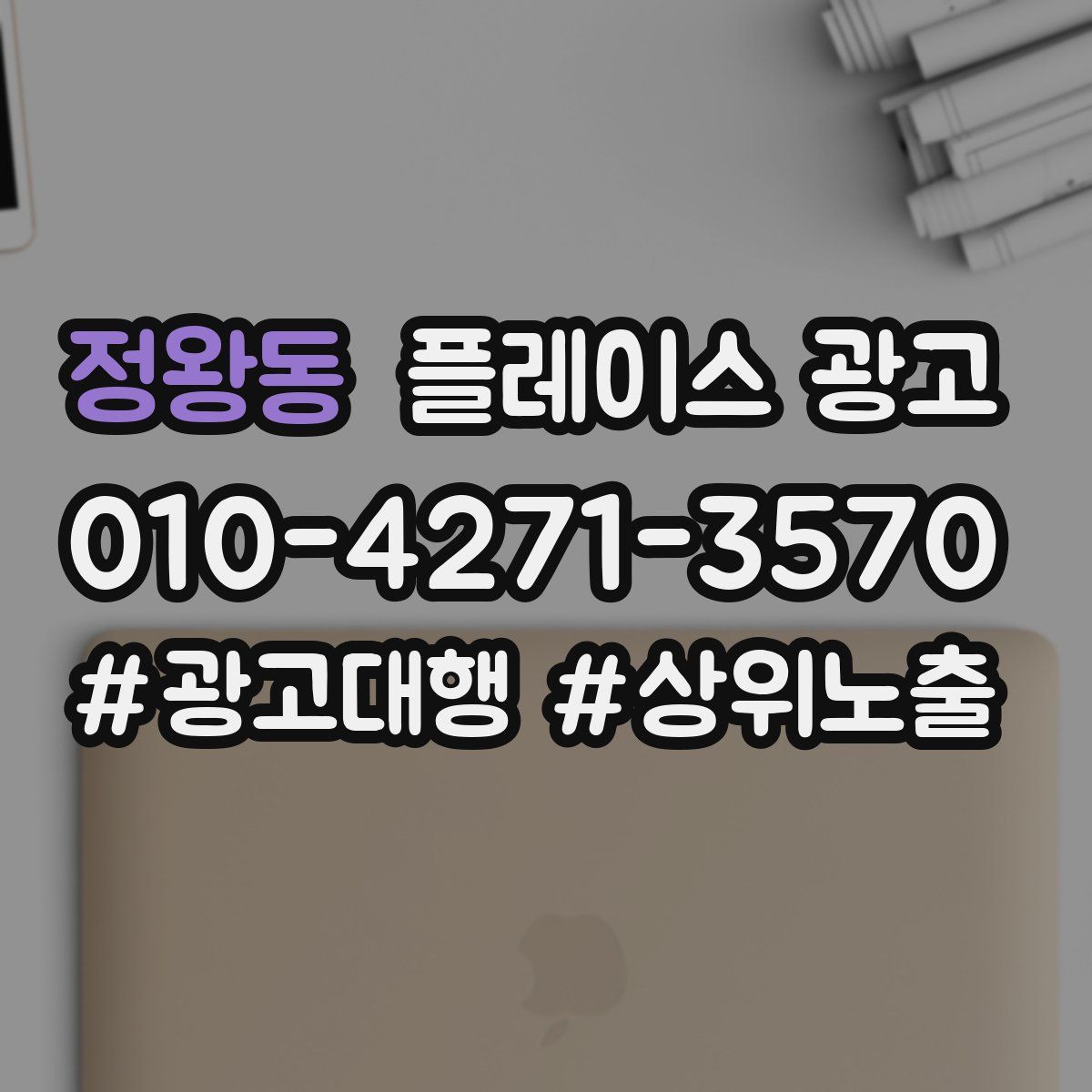 정왕동 플레이스 광고