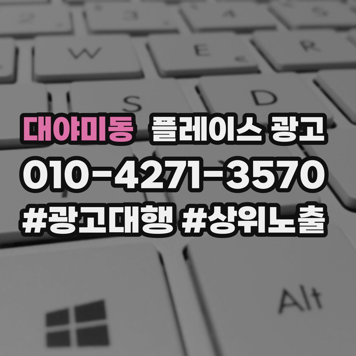 대야미동 플레이스 광고