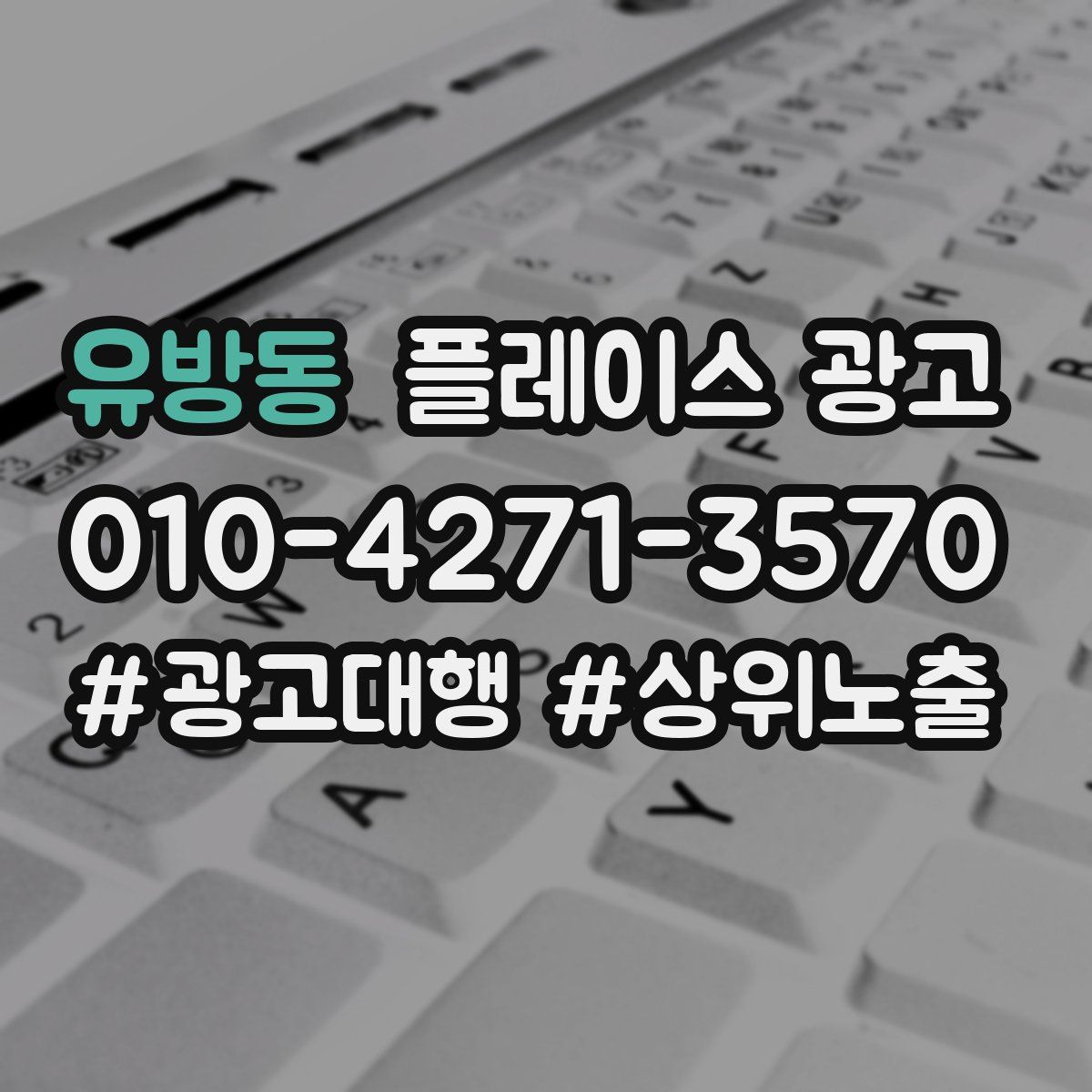 유방동 플레이스 광고