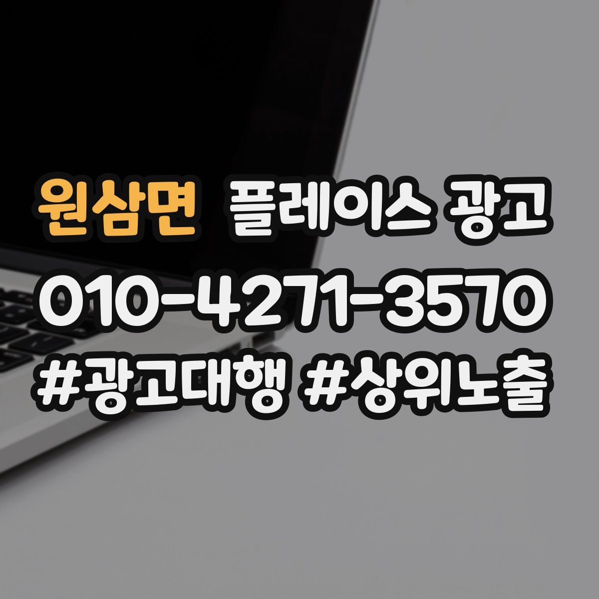 원삼면 플레이스 광고