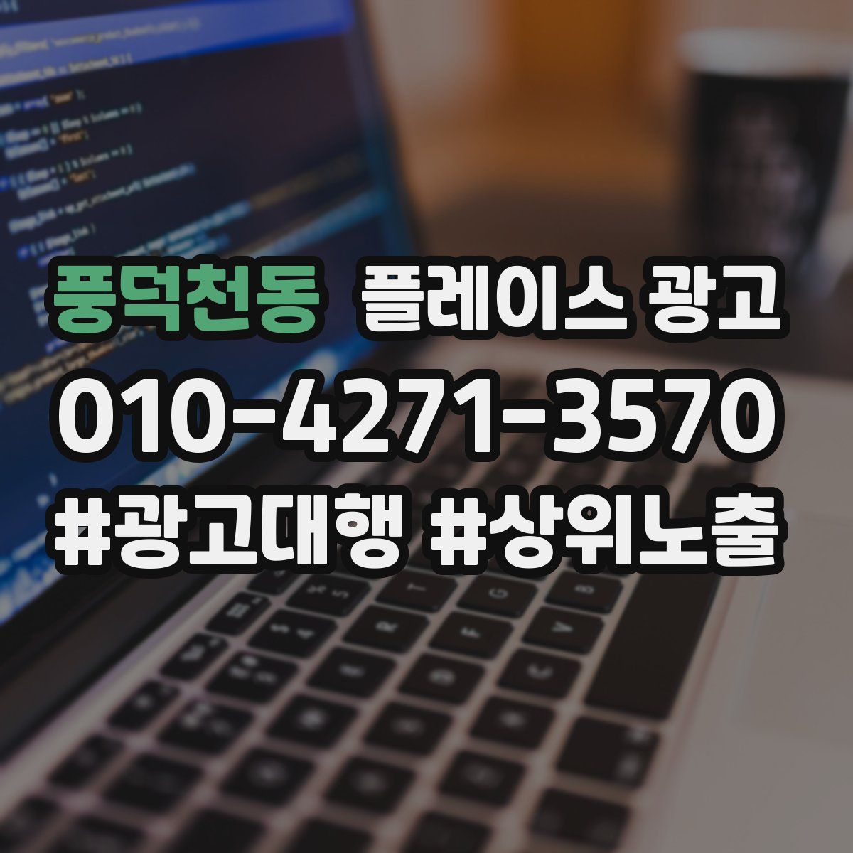 풍덕천동 플레이스 광고