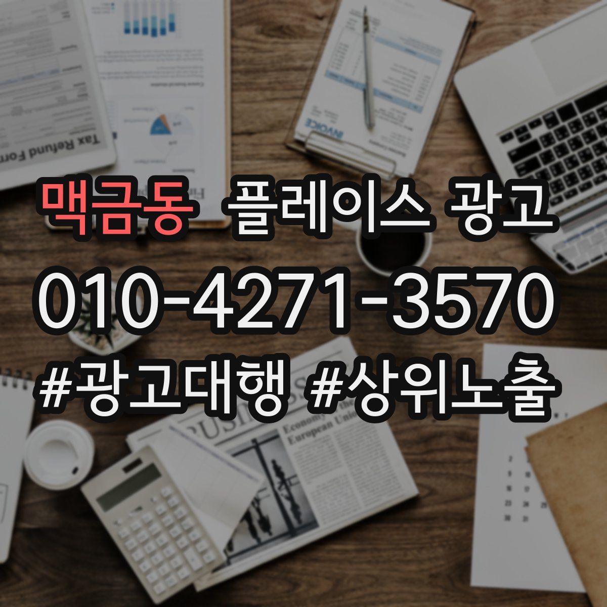 맥금동 플레이스 광고