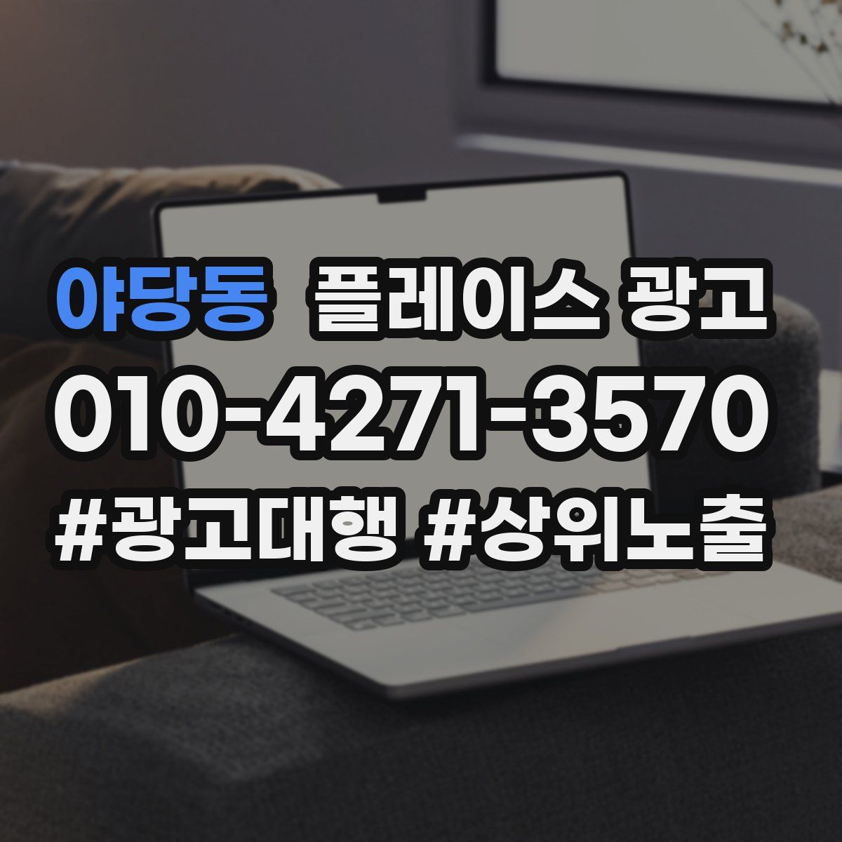 야당동 플레이스 광고