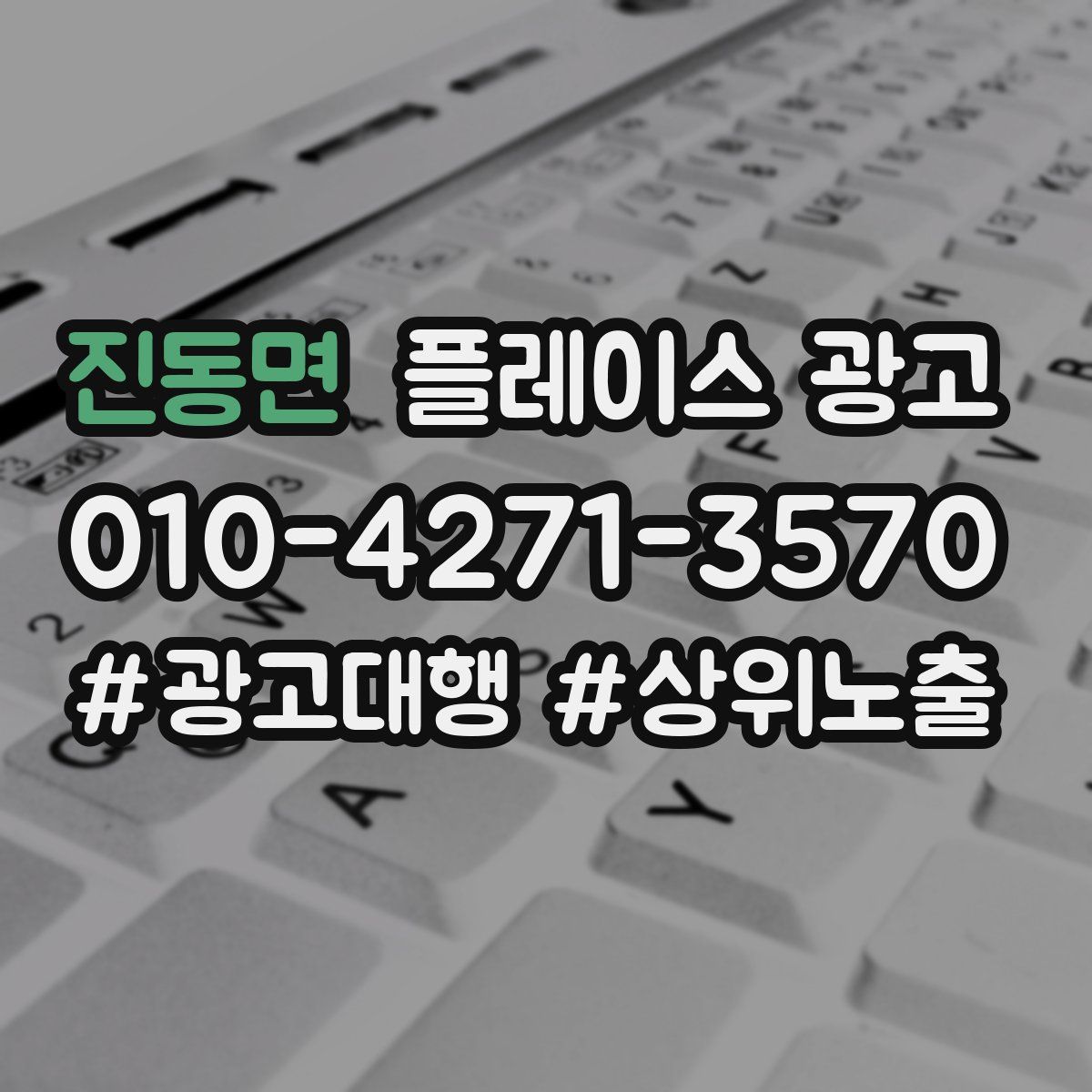 진동면 플레이스 광고