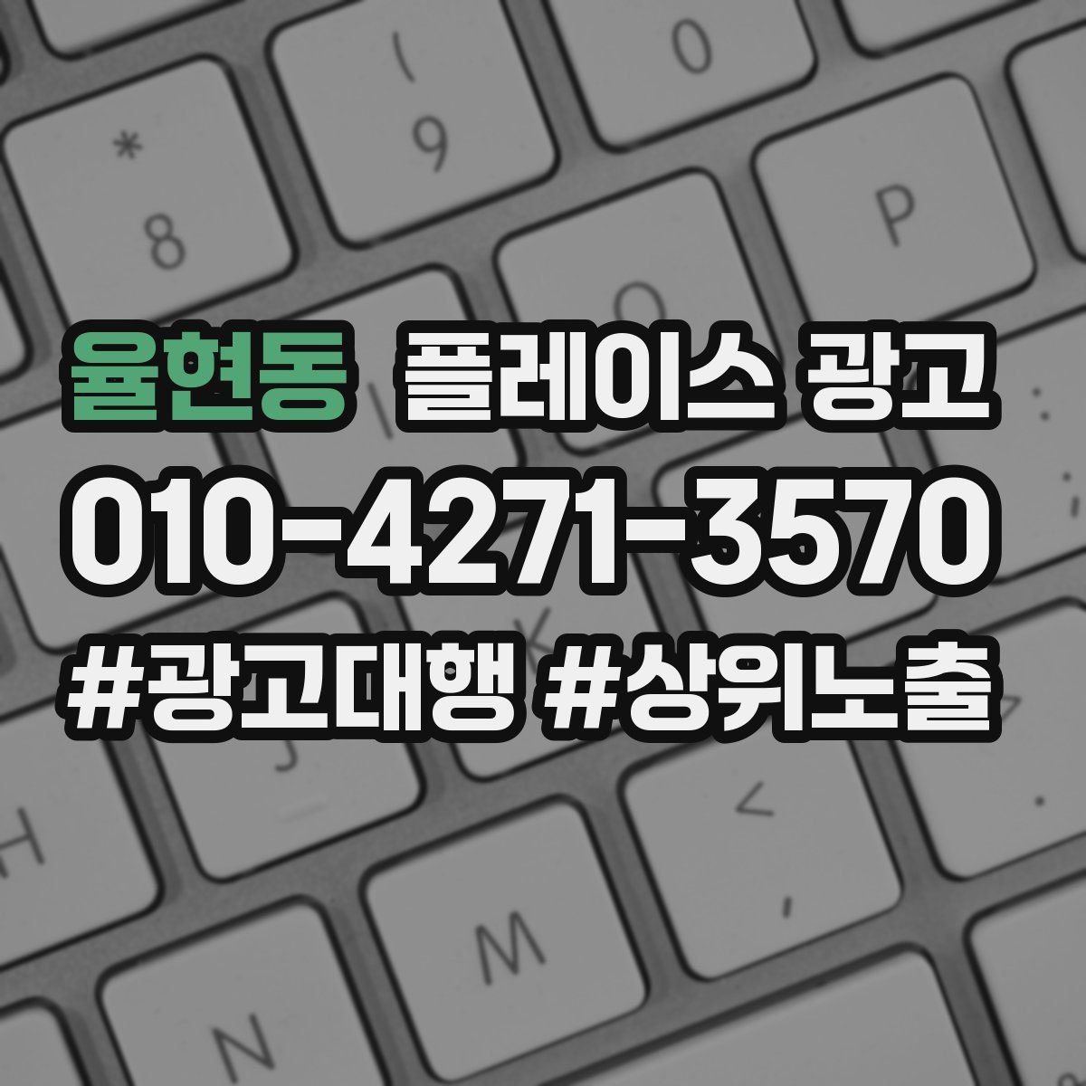 율현동 플레이스 광고