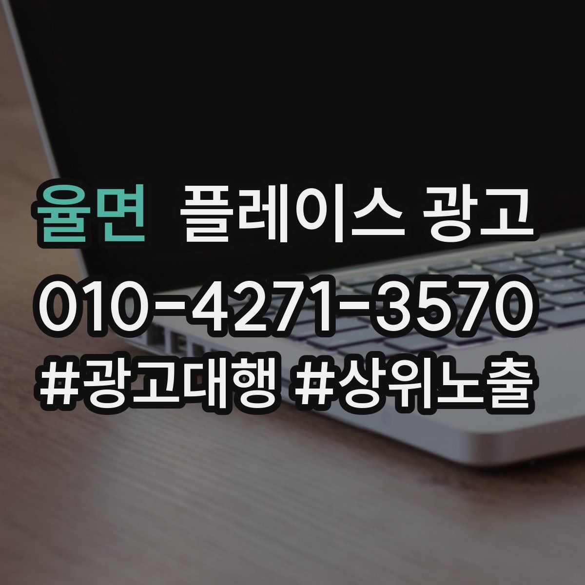 율면 플레이스 광고