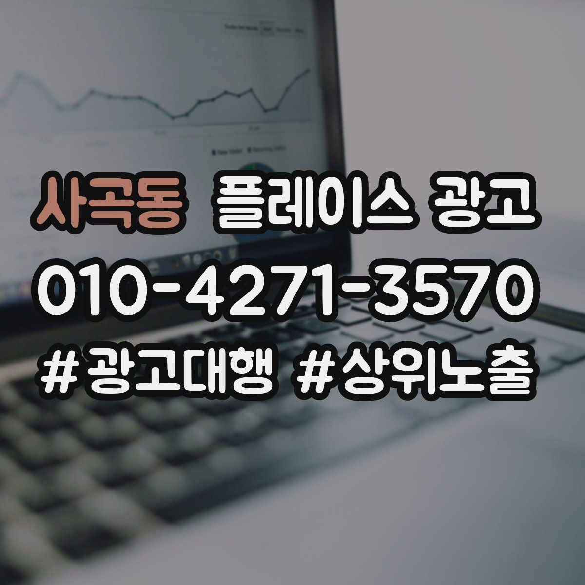사곡동 플레이스 광고