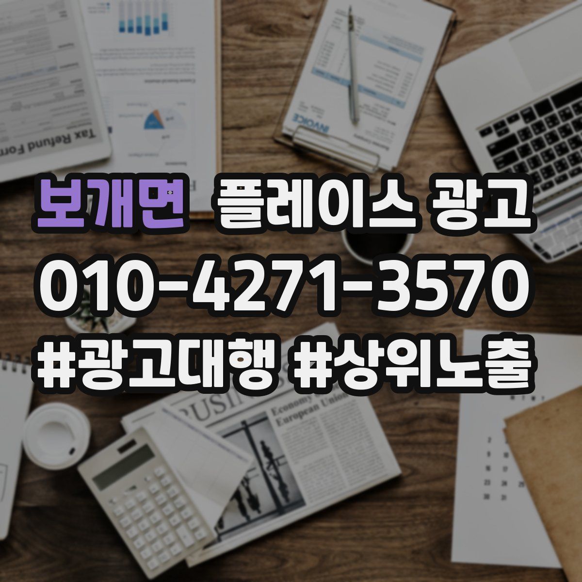 보개면 플레이스 광고