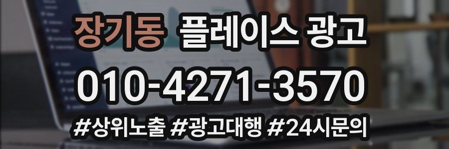 장기동 플레이스 광고