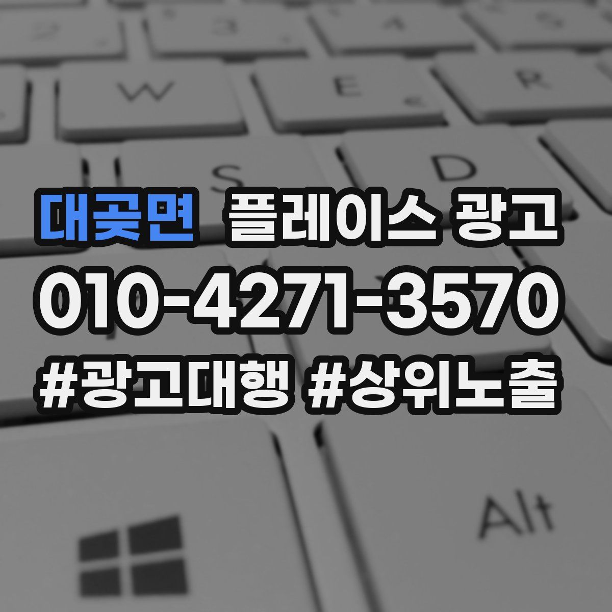 대곶면 플레이스 광고