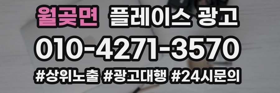 월곶면 플레이스 광고