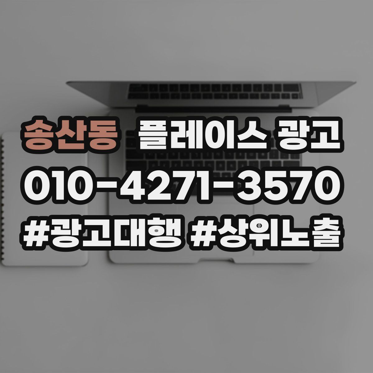 송산동 플레이스 광고