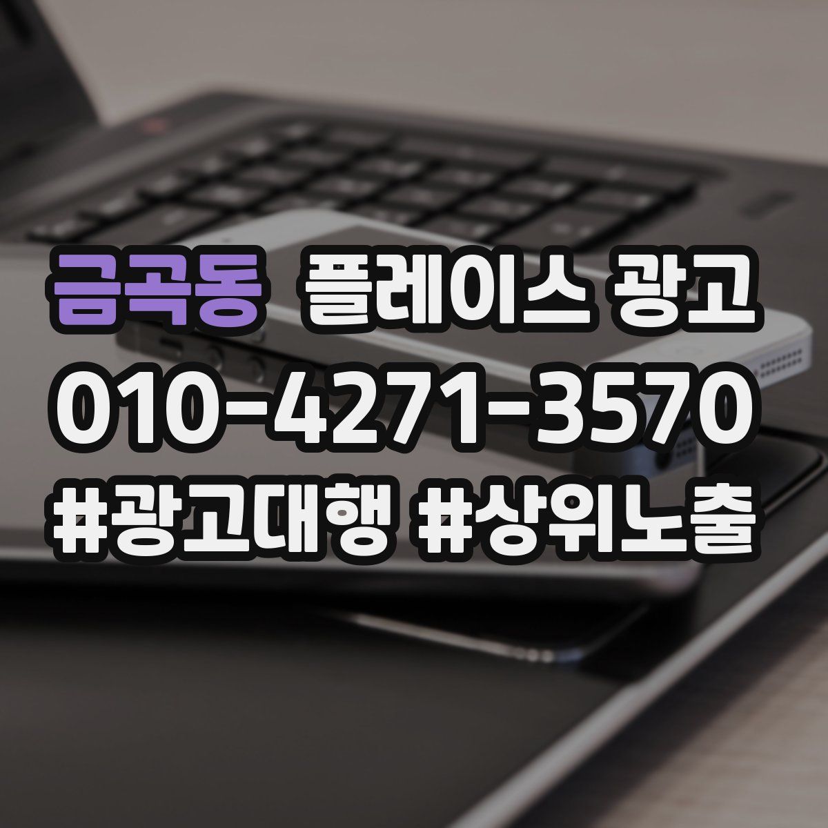 금곡동 플레이스 광고